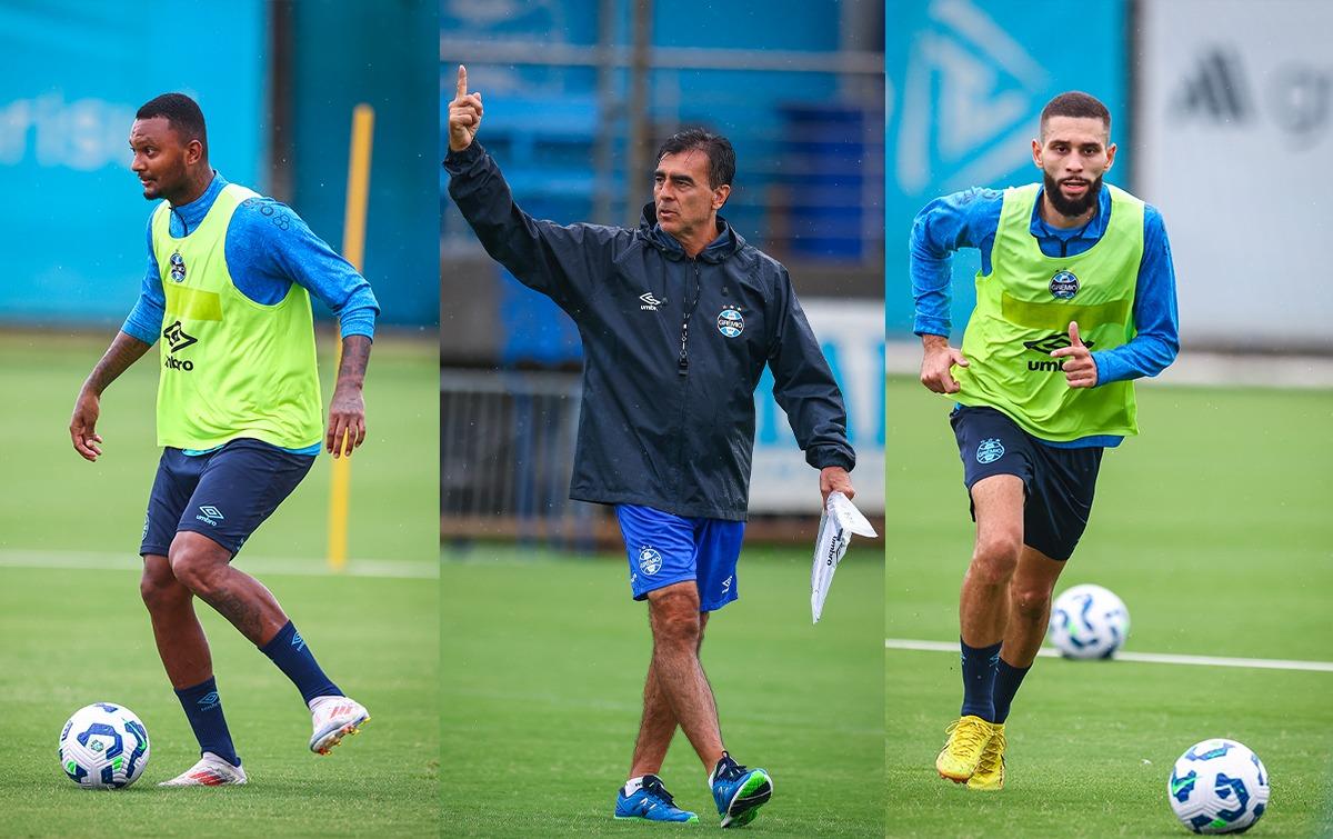 GRÊMIO TREINA PARA ESTREIA NA COPA DO BRASIL