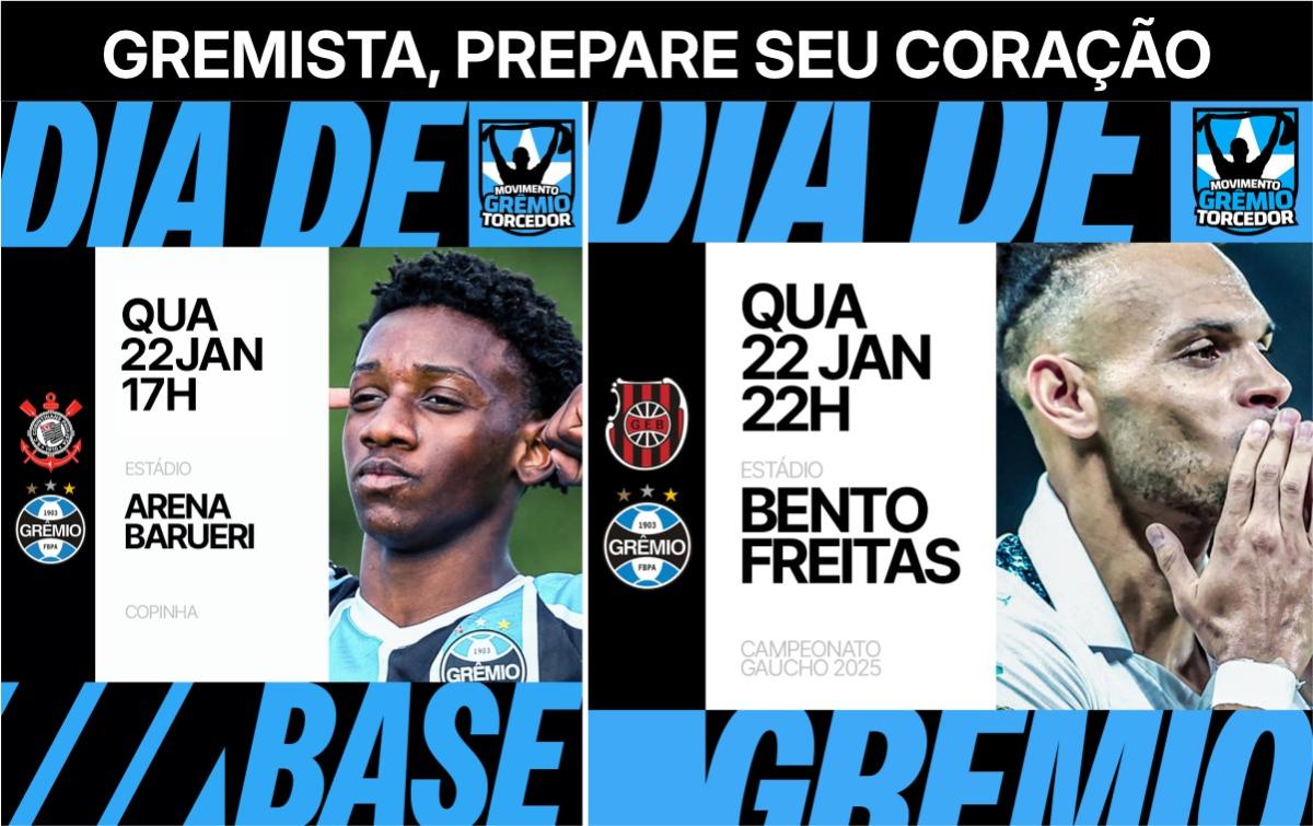 GREMISTA, PREPARE SEU CORAÇÃO!