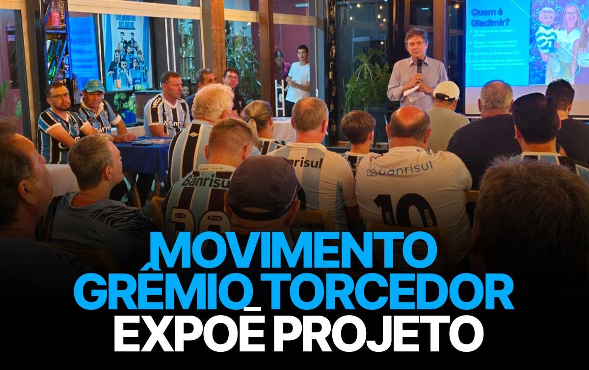 MOVIMENTO GRÊMIO TORCEDOR EXPÕE PROJETO