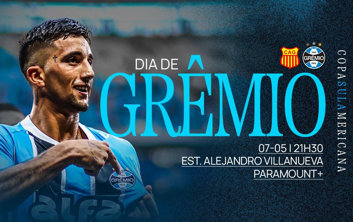 GRÊMIO ENFRENTA ATLÉTICO GRAU EM LIMA, PERU