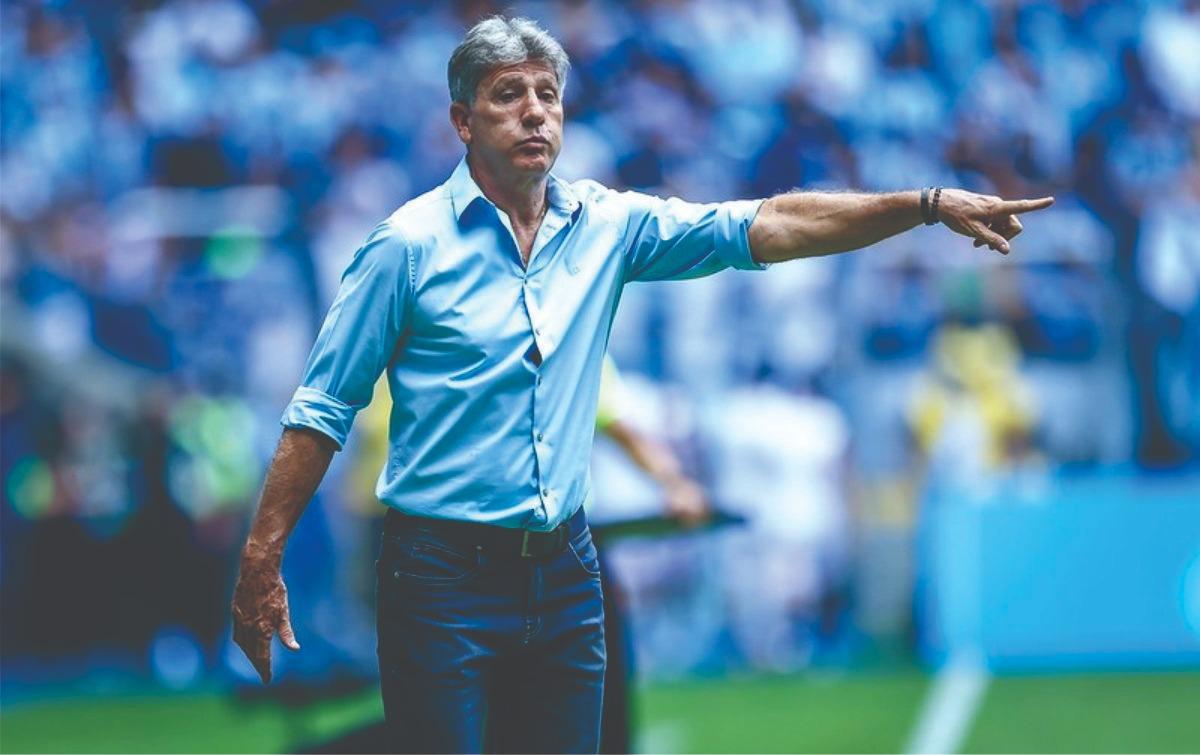 RENATO ENCERRA SUA 4ª PASSAGEM COMO TÉCNICO DO GREMIO