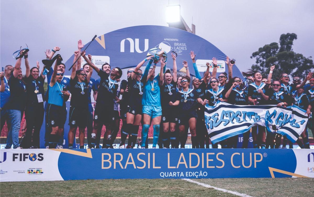 GURIAS GREMISTAS SÃO CAMPEÃS DO BRASIL LADIES CUP