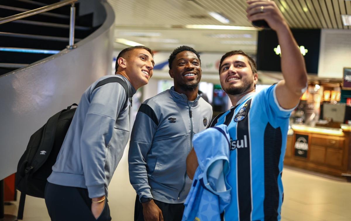 GRÊMIO JÁ ESTÁ EM ASSUNÇÃO