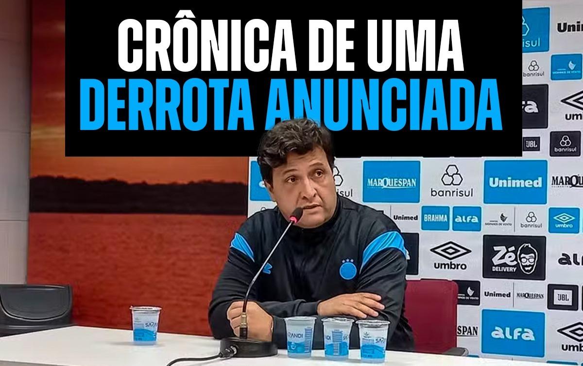 CRÔNICA DE UMA DERROTA ANUNCIADA