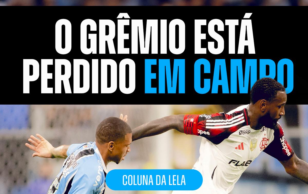 O GRÊMIO ESTÁ PERDIDO EM CAMPO